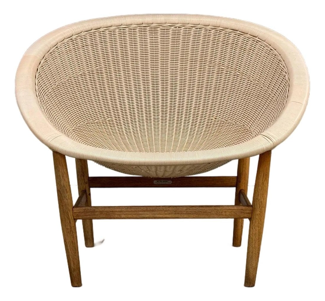 Nanna Ditzel Teak Lounge Chair Outdoor Vintage Design (1 of 7)