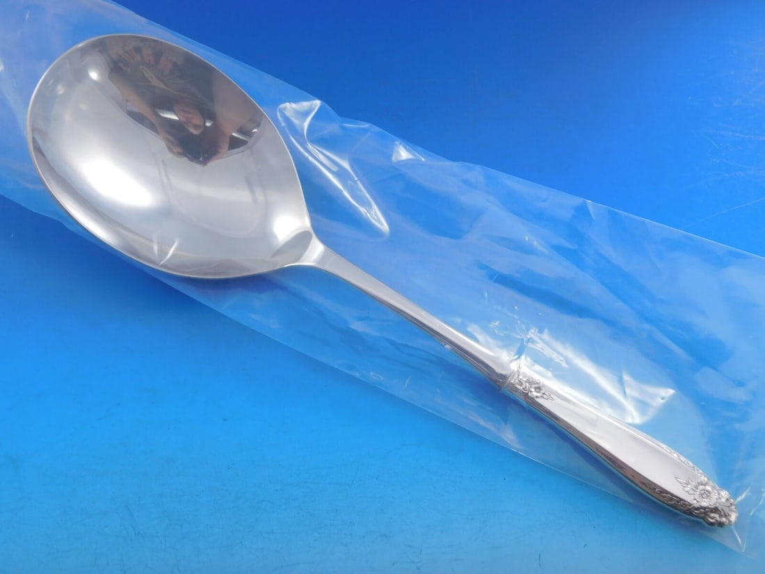 International Prelude Sterling Silver Casserole Spoon 11 1/4 inches (1 of 5)