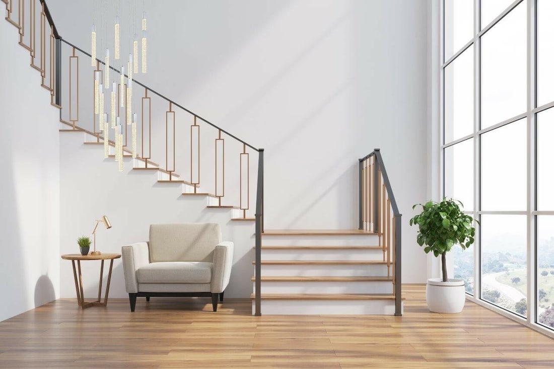 Weston 36 Inch Chrome Modern Crystal Pendant Chandelier 16 Lights Adjustable Height (1 of 12)