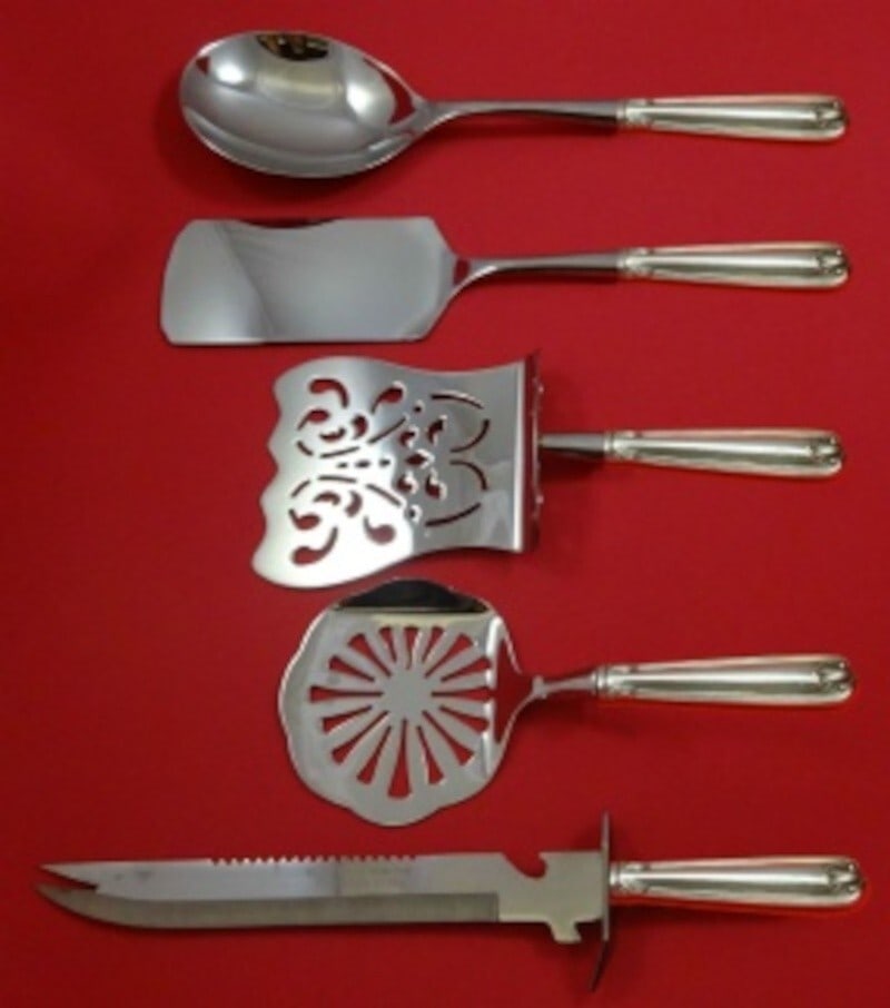 Towle Benjamin Franklin Sterling Silver 5pc Brunch Serving Set (1 of 2)