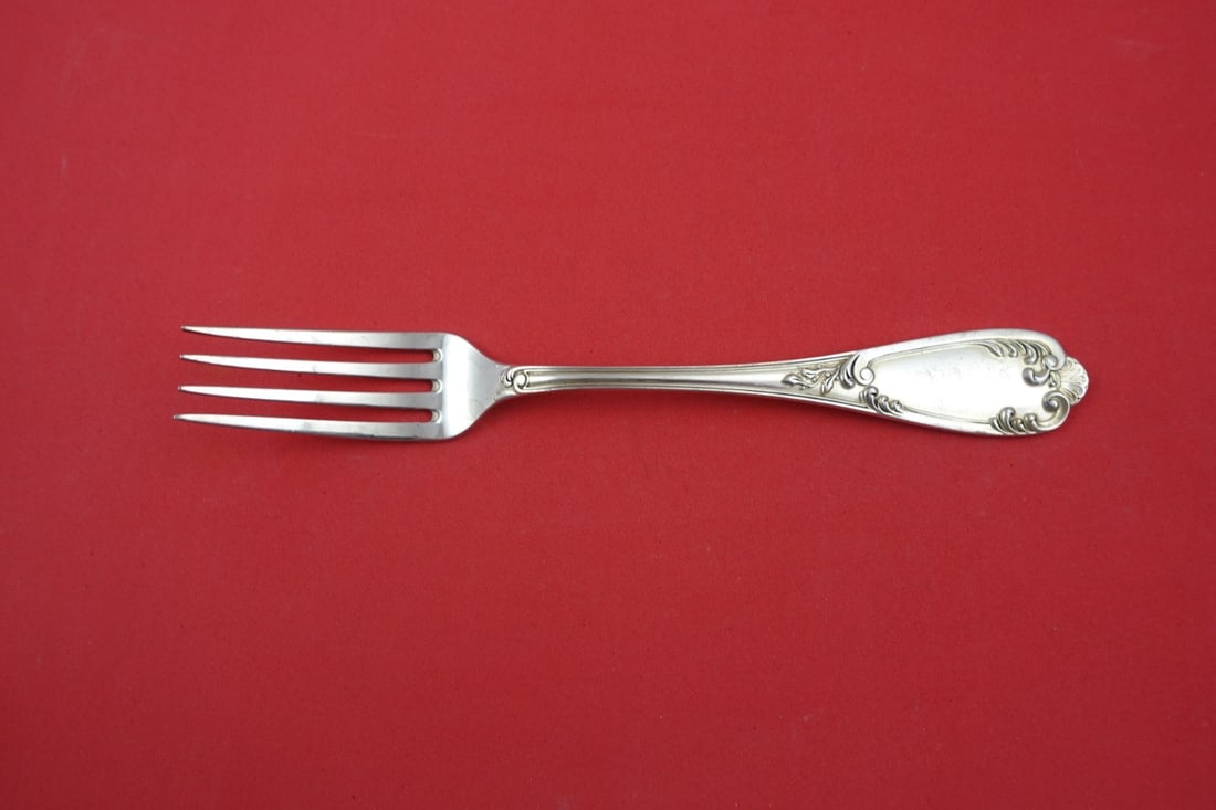 Venezia Sterling Silver Dinner Fork by Wallace Italy 8 1/8" (1 of 2)