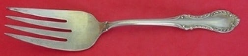 International Sterling Silver Southern Colonial Cold Meat Fork 8 3/4" (1 of 2)