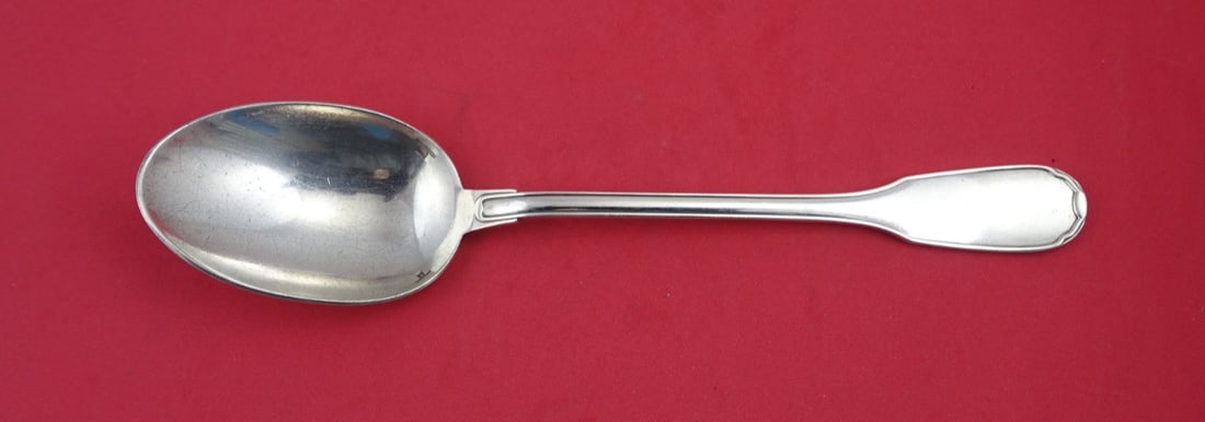 Christofle Plunir Silverplate Vegetable Spoon 9.75 Inches (1 of 2)