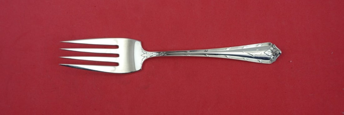 Watson Rochambeau Sterling Silver Salad Fork 6 Inch Square Shoulders (1 of 2)