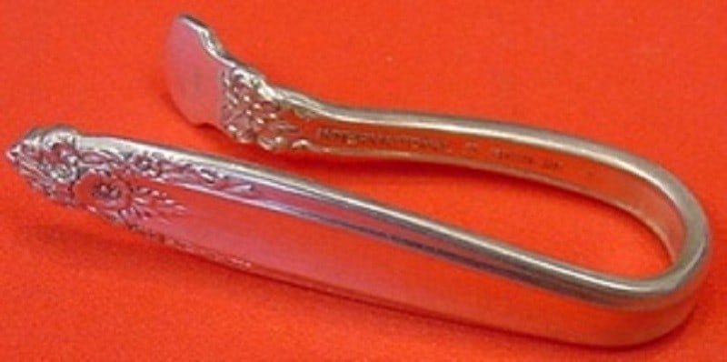 International Sterling Silver Prelude Napkin Clip Custom 2 1/4 Inches (1 of 1)