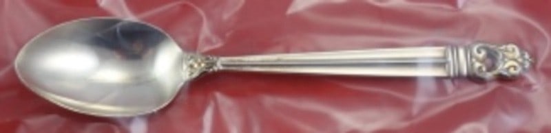 Sterling Silver Teaspoon 6 1/8 Inch Royal Danish Pattern by International (1 of 1)