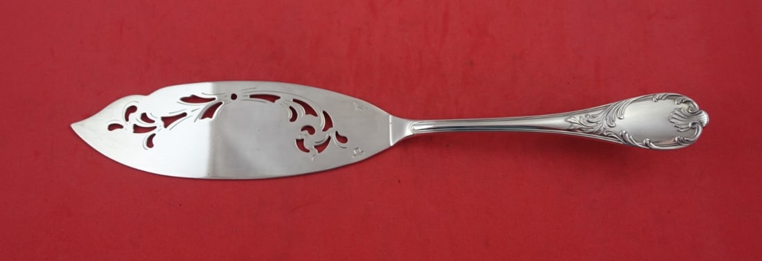 Christofle Marly Silverplate Pierced Fish Server 11 Inch (1 of 2)