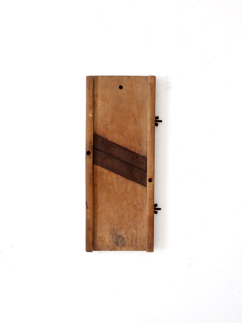 Vintage Wooden Kitchen Mandolin Decorative Accent (1 of 12)