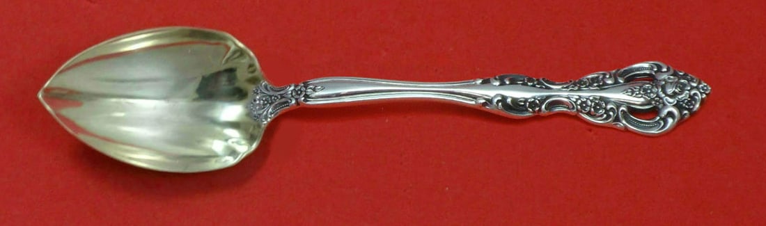 Oneida Michelangelo Sterling Silver Fluted Grapefruit Spoon 5 3/4" (1 of 1)