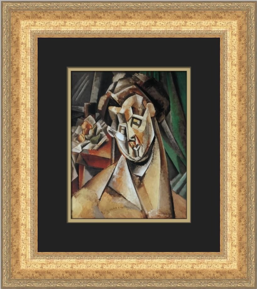 Pablo Picasso Woman with Pears Custom Framed Art Print 1972 (1 of 2)
