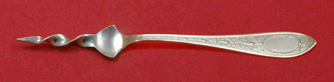 Whiting-Gorham Adam Sterling Silver Custom Butter Pick 5 3/4" Twisted Design (1 of 1)