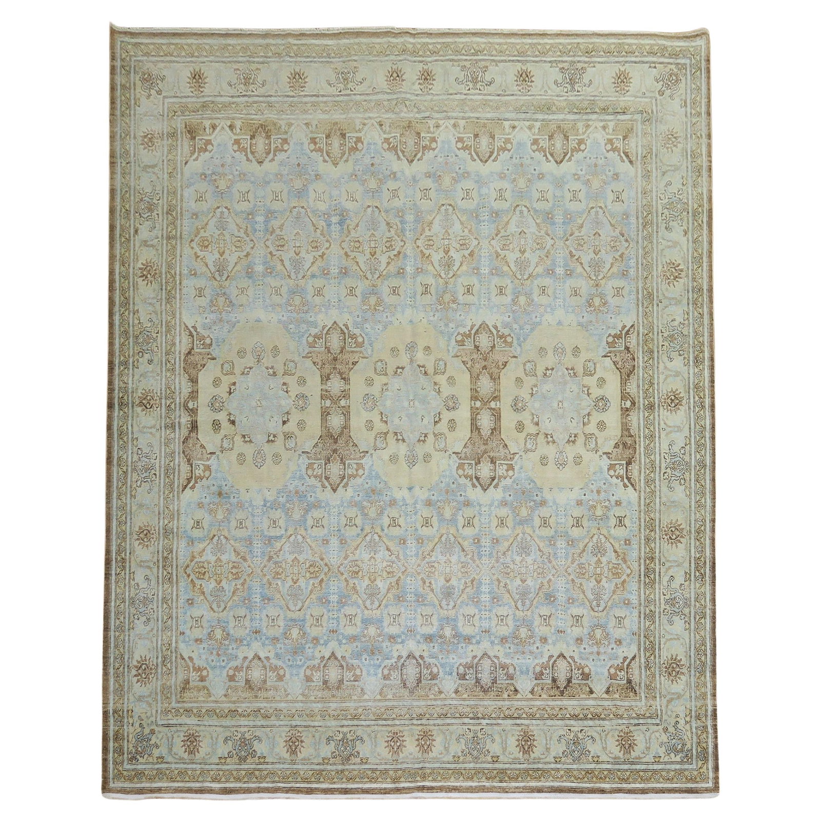 Zabihi Collection 1930s Northwest Persian Room Size Wool Rug (1 of 9)