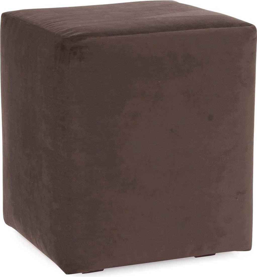 Howard Elliott Bella Chocolate Cube Chair Transitional Hand-Finished 20H 18W 18D (1 of 1)