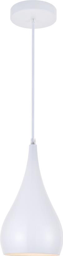 Elegant Nora Style White Aluminum Pendant Light UL-Listed (1 of 1)
