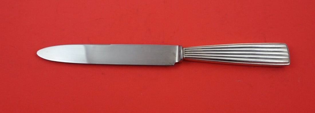 Buccellati Tiber Sterling Silver Dinner Knife 9 3/4" Pointed (1 of 2)