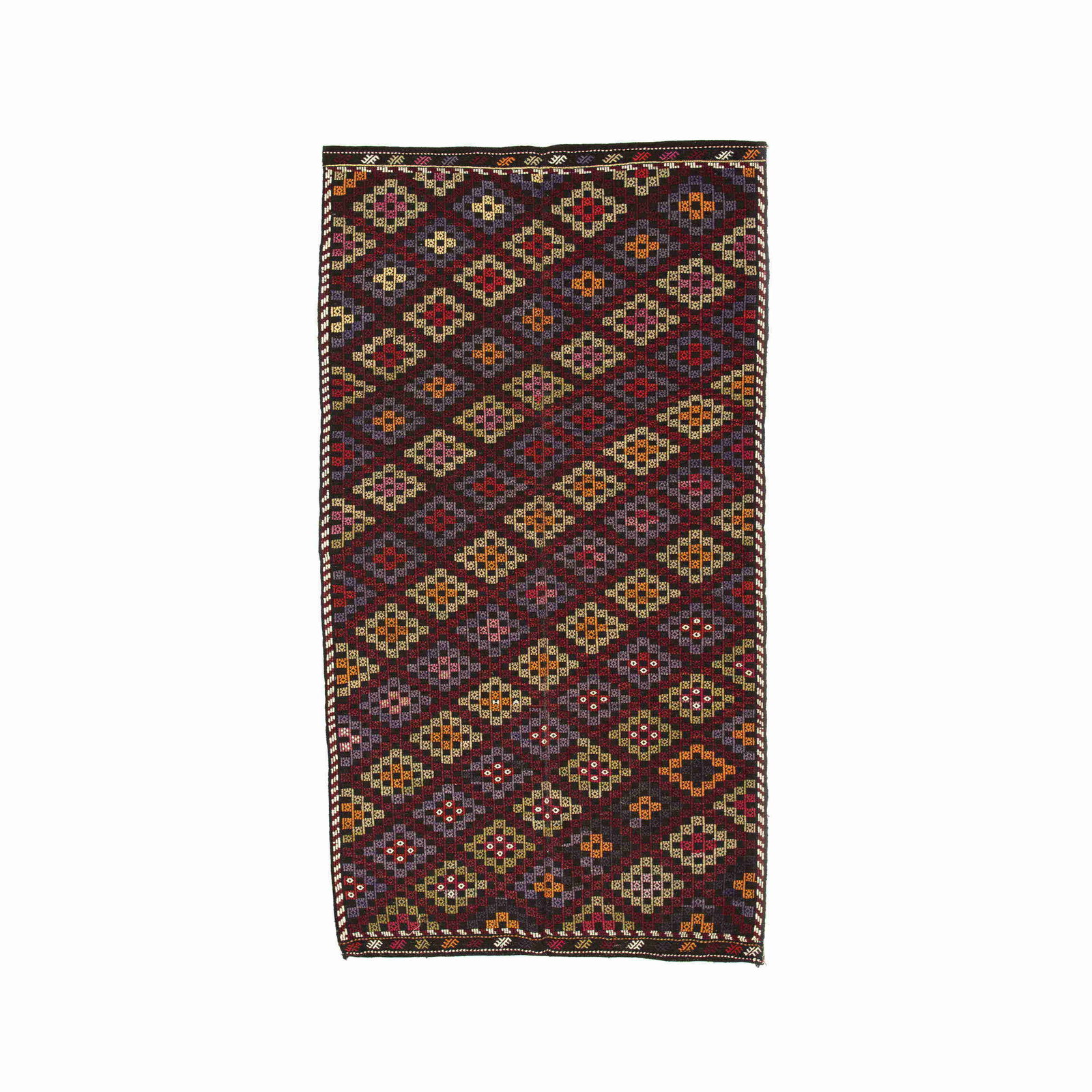Authentic Handmade Cicim Kilim Wool on Wool Rug 70.9 x 129.1 (1 of 8)