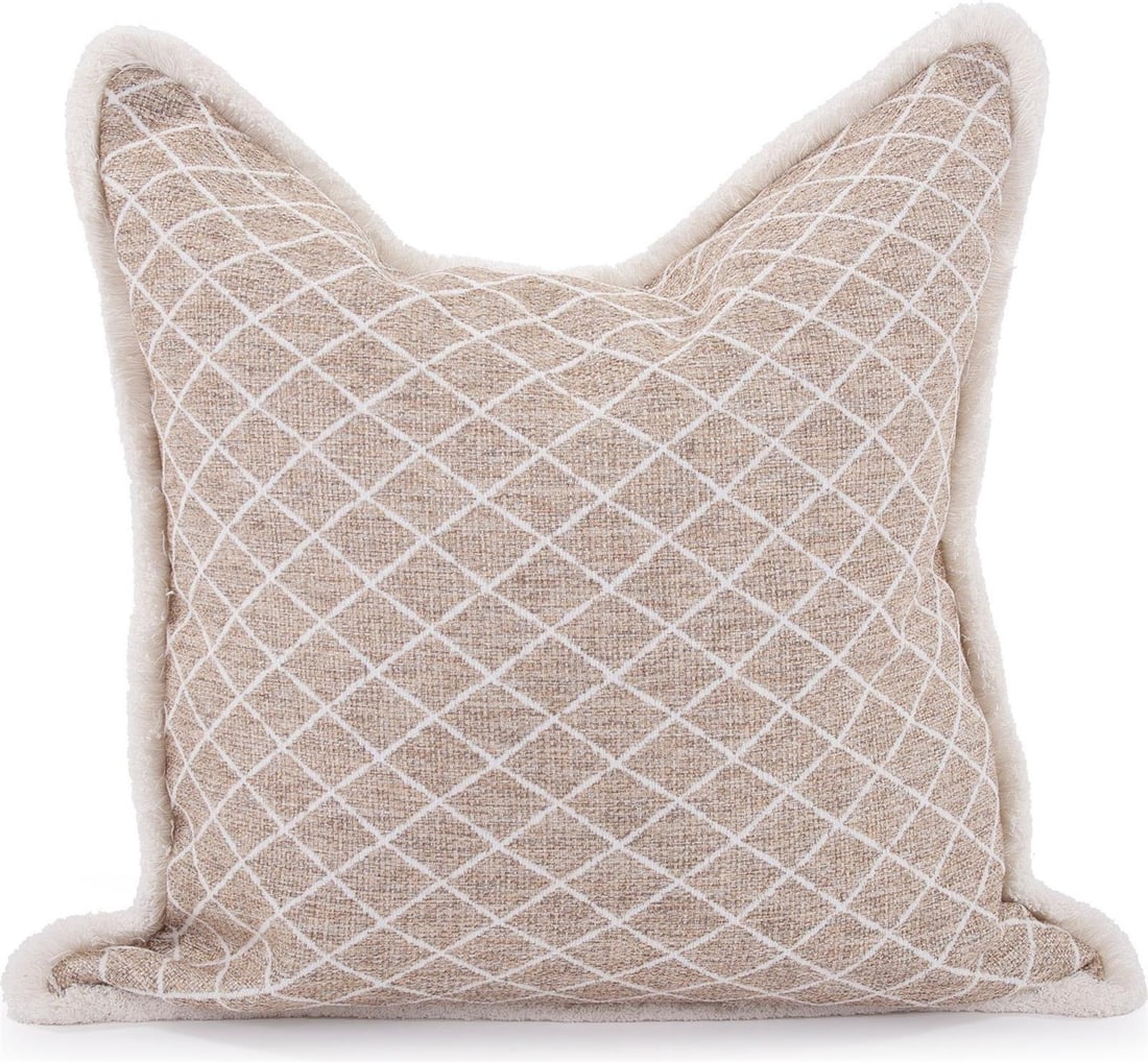 Howard Elliott 24x24 Elegant Grille Designer Pillow with Hidden Zipper (1 of 1)