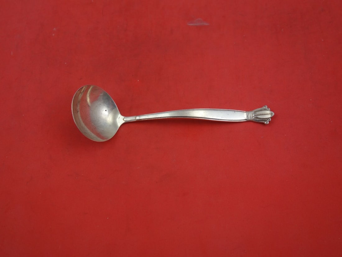 Weidlich Sterling Silver Jenny Lind Sauce Ladle 5.5 inches (1 of 2)