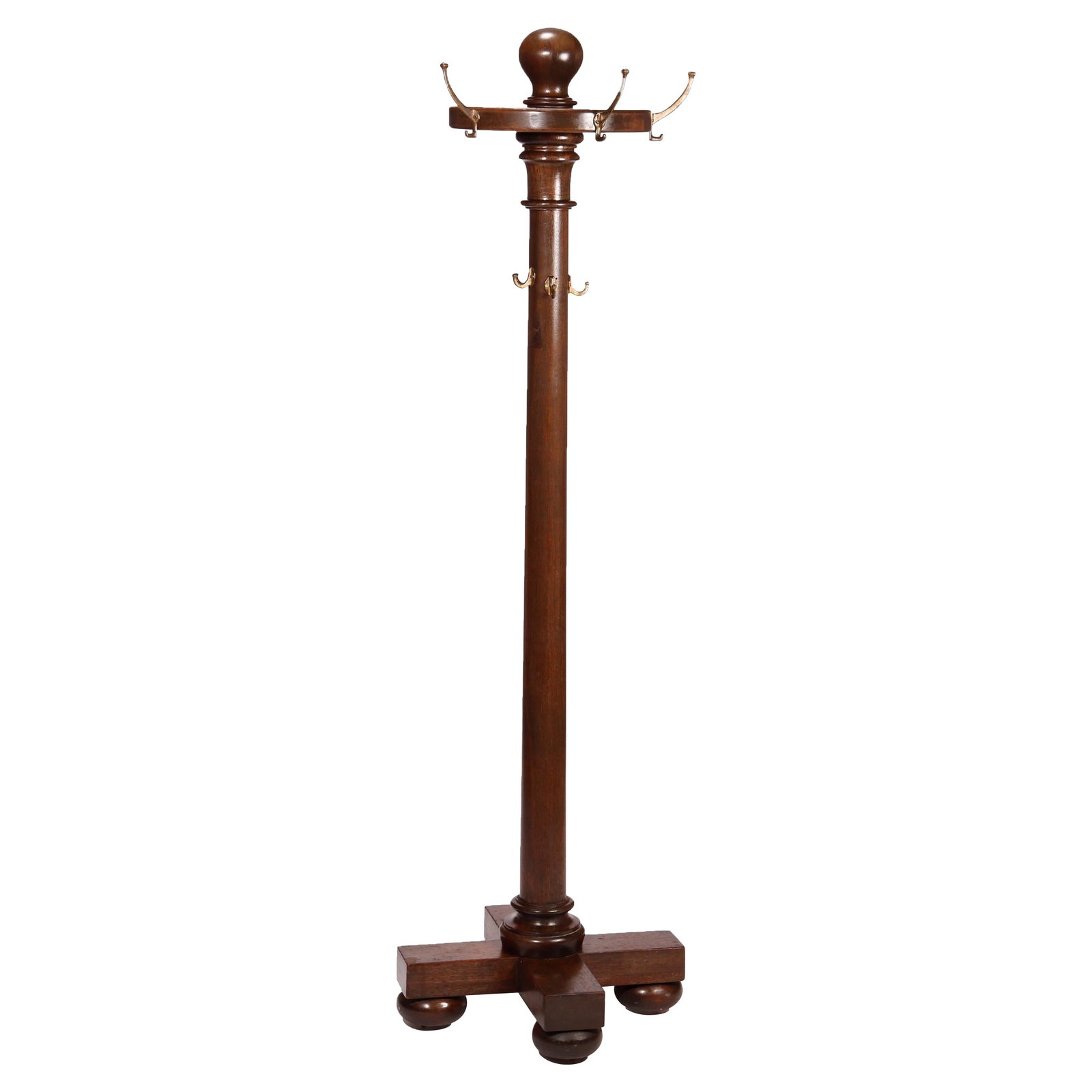 Vintage Arts and Crafts Mahogany Hall Hat Rack circa 1910 (1 of 17)