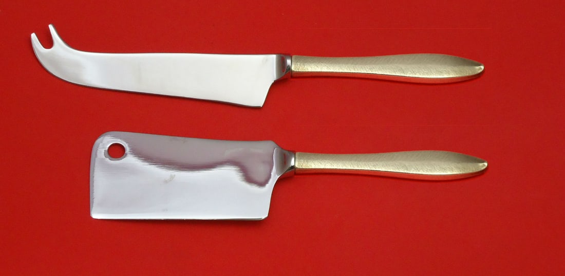 Towle Sterling Silver Custom Made 2pc Cheese Serving Set (1 of 1)