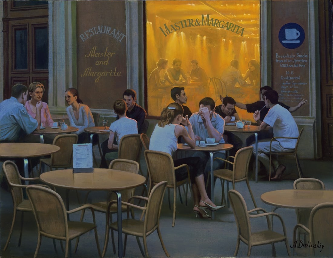 Alexei Butirskiy Master and Margarita Signed Limited Edition Giclee Canvas (1 of 1)