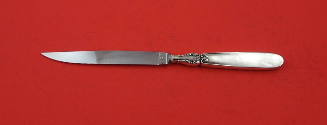 Camusso Portofino Sterling Silver 9 Inch Steak Knife (1 of 2)