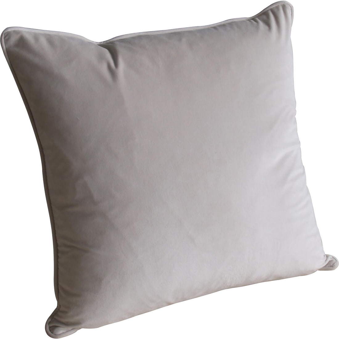 Soft Grey Velvet Pillow 20x20 Transitional Style: Soft Grey Velvet Pillow 20x20 Transitional Style Enhance your living space with this Soft Grey Velvet Pillow, featuring a transitional style that complements a variety of home decor. Crafted from perf