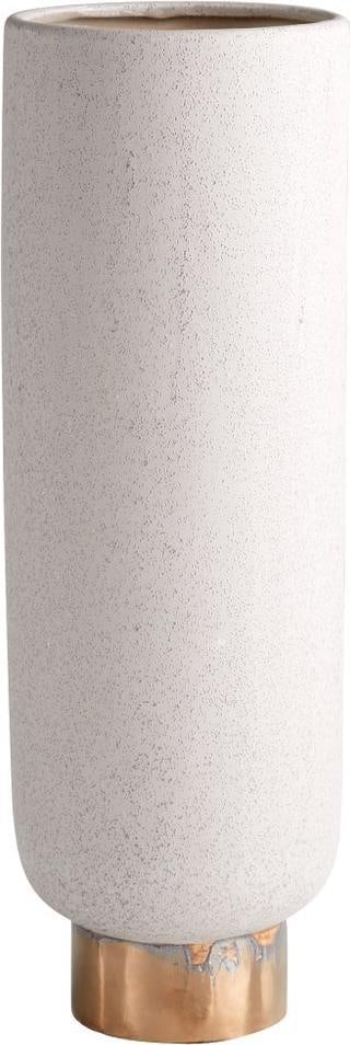 Cyan Gray Ceramic Vase 20H for Home Decor (1 of 1)