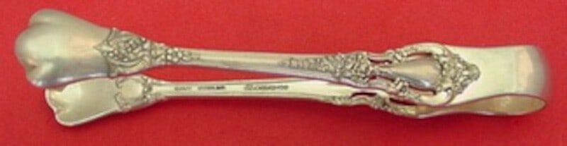 Eloquence by Lunt Sterling Silver Sugar Tong 4.5 Inch Serving Piece (1 of 1)