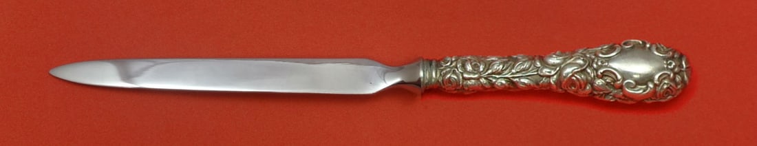 Schofield Baltimore Rose Sterling Silver Letter Opener Custom Made 8 Inch (1 of 1)