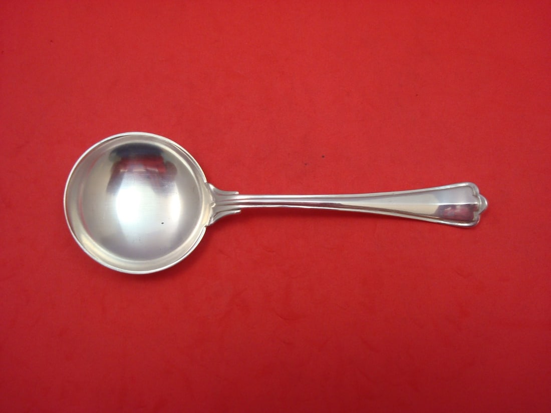 Buccellati Saint Mark Sterling Silver Cream Soup Spoon 5 5/8 (1 of 2)