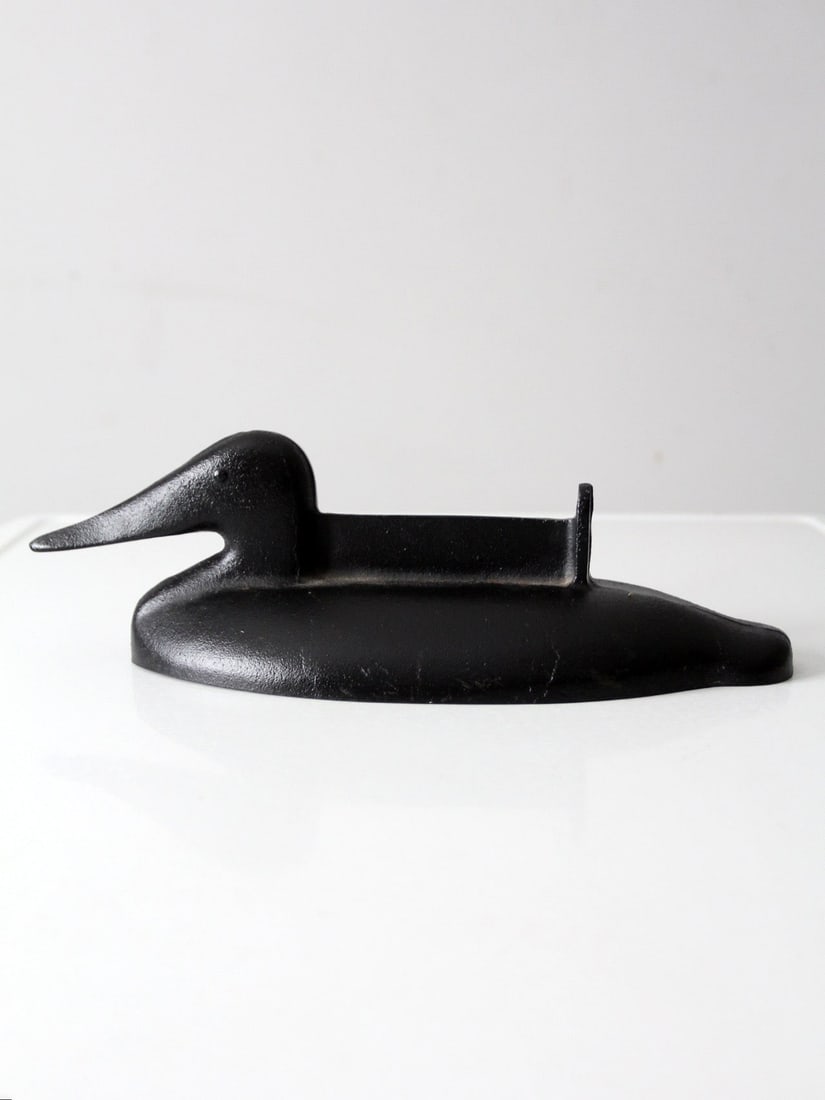 Late 19th Century Cast Iron Duck Shaped Boot Scraper (1 of 10)