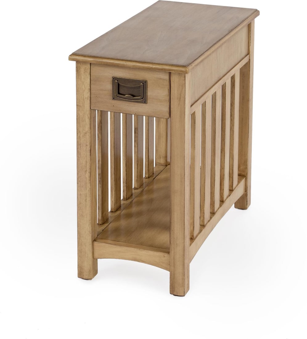 Butler Specialty Larina Transitional Side Table 24H Brown Cherry: Butler Specialty Larina Transitional Side Table 24H Brown Cherry Enhance your living space with the elegant Larina Side Table by Butler Specialty. This sophisticated piece features a rich Brown Cherry