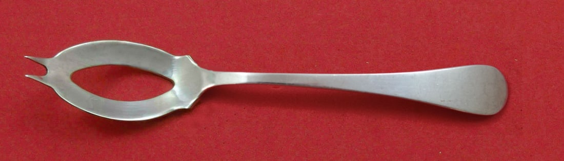 Hannah Hull Pattern Sterling Silver Olive Spoon by Tuttle 5 3/8" Custom Made (1 of 1)