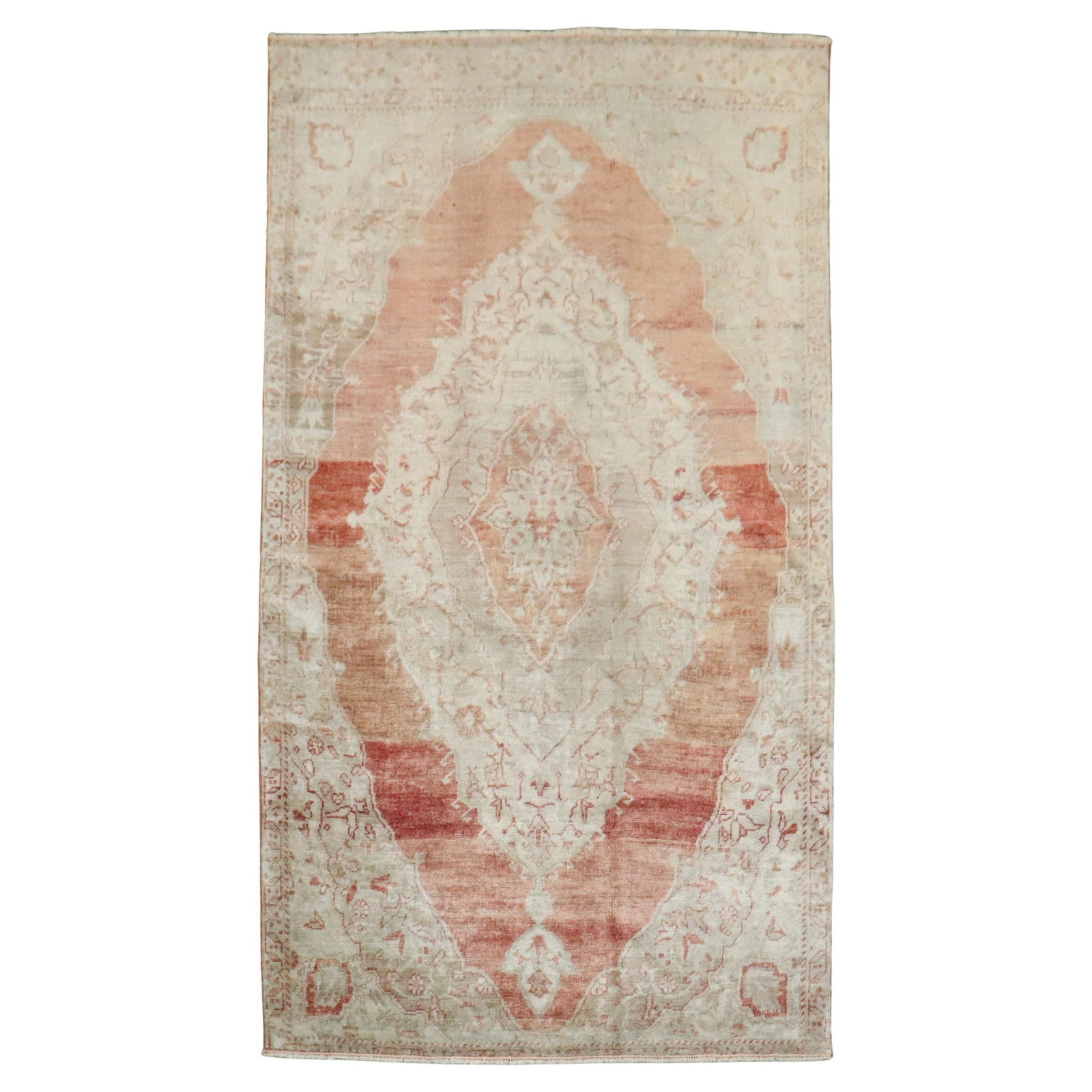 Early 1900s Turkish Sivas Hand-Knotted Wool Tabriz Style Rug 3'2" x 5'5" (1 of 6)