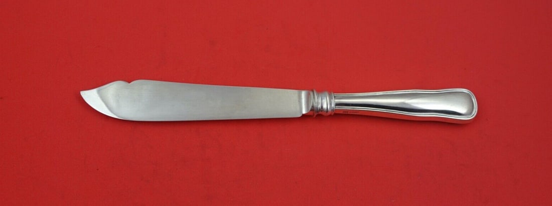 Suzuyo Fiddle Thread Sterling Silver Fish Knife Tiffany & Co 8 5/8 Inch (1 of 2)