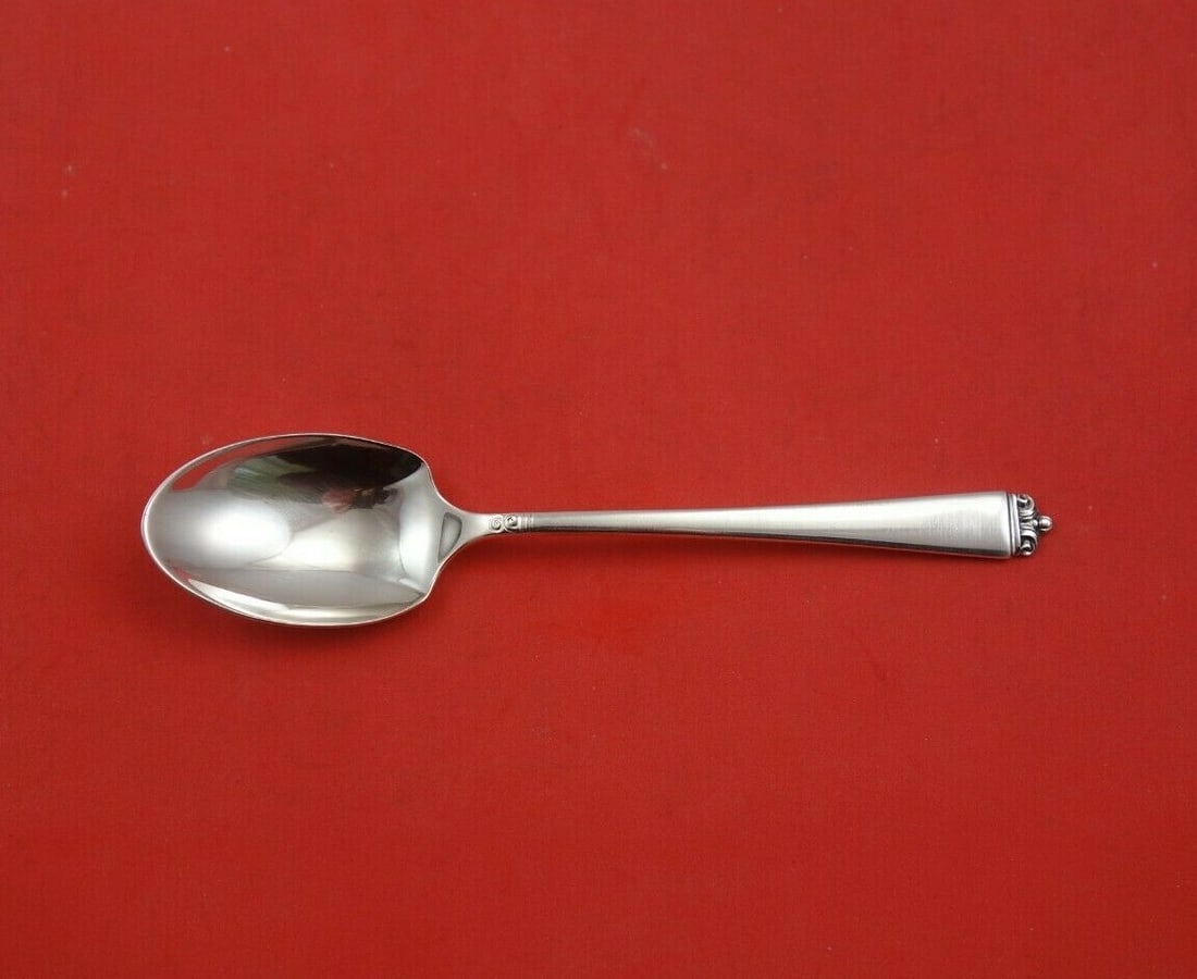 Oneida Reigning Beauty Sterling Silver Sugar Spoon 6 Inch Serving Spoon (1 of 3)