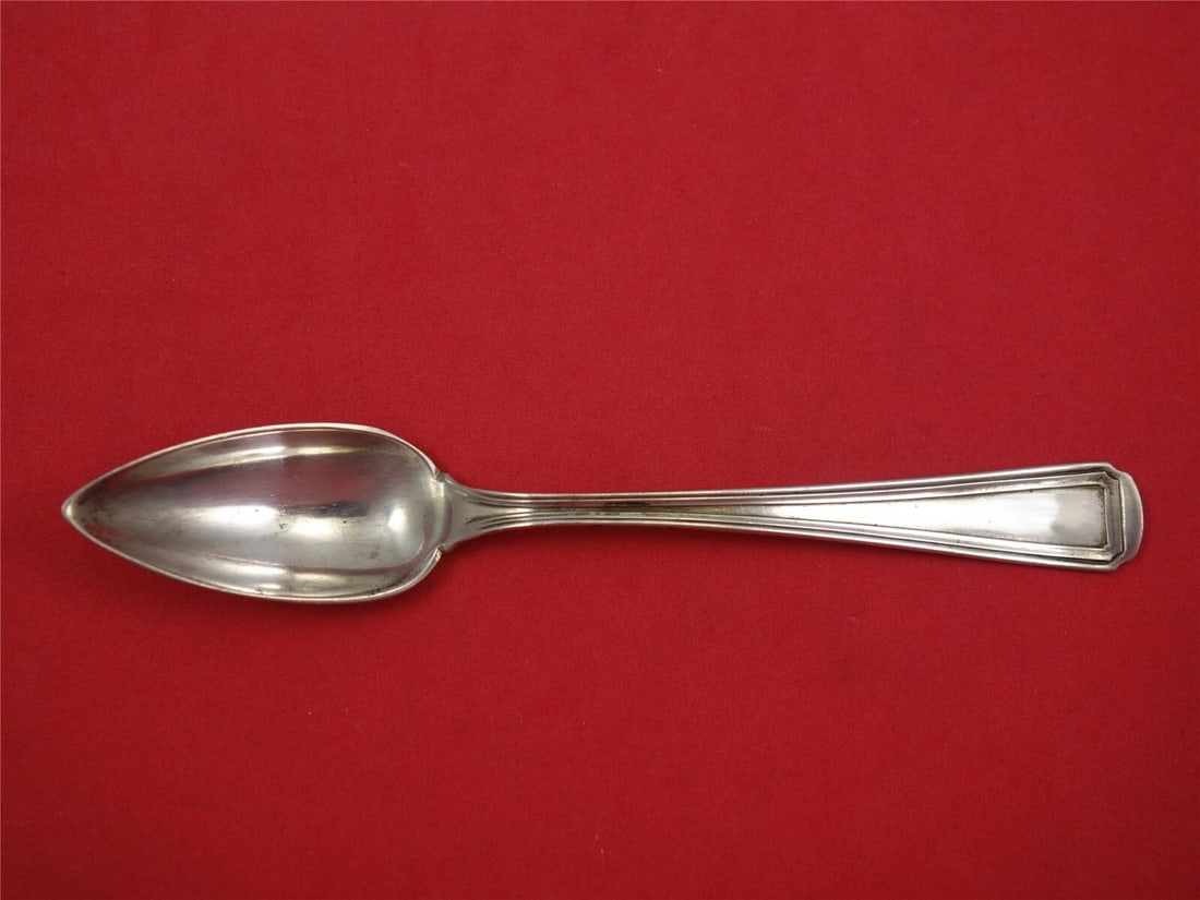 Whiting Livingston Sterling Silver Grapefruit Spoon 5 3/4" (1 of 2)