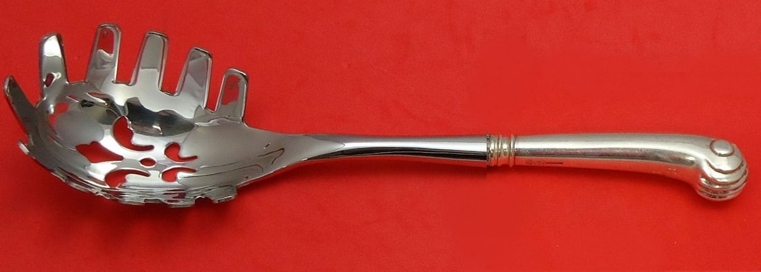 Tuttle Onslow Sterling Silver Custom Pasta Server 10 3/4": Tuttle Onslow Sterling Silver Custom Pasta Server 10 3/4" This exquisite pasta server features the elegant Onslow pattern by Tuttle. Crafted from high-quality sterling silver, this custom-made piece