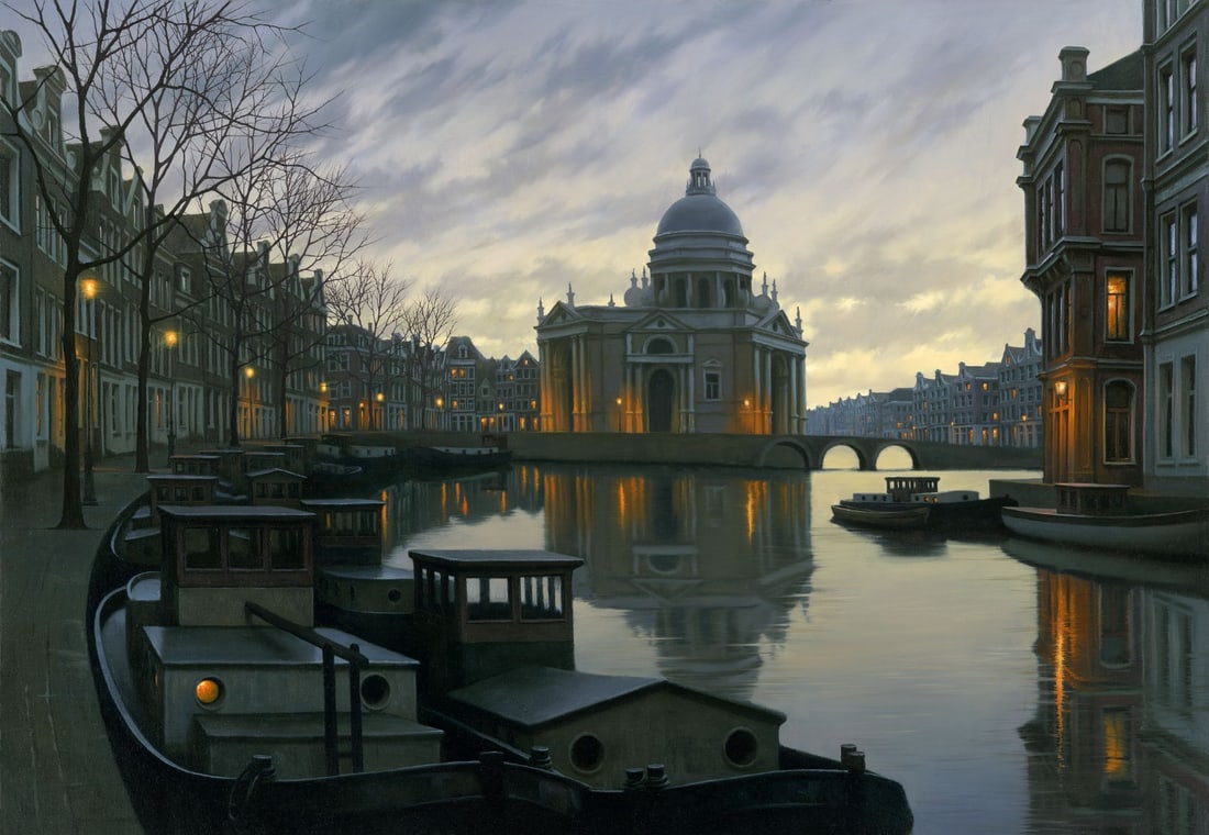 Alexei Butirskiy Silent Dawn Signed Limited Edition Giclee Canvas Art (1 of 1)