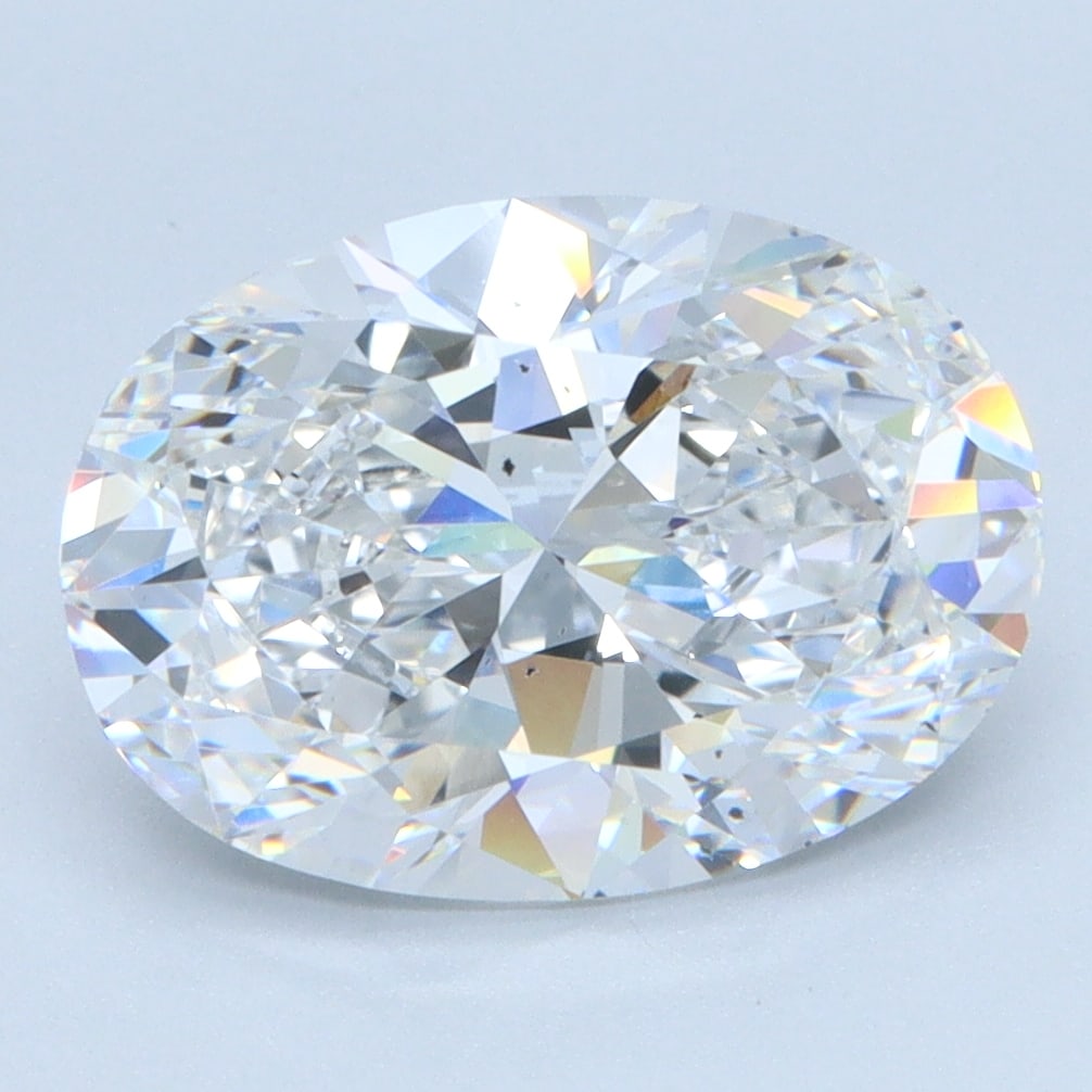 Loose Diamond - OVAL 3.01ct D VS2: Loose Diamond - OVAL 3.01ct D VS2 Source: This is a real non-mined Diamond that has been grown in a lab Shape: OVAL Carats: 3.01 Color: D Clarity: VS2 Certification: IGI Condition: Pre-Owned PLEASE NO