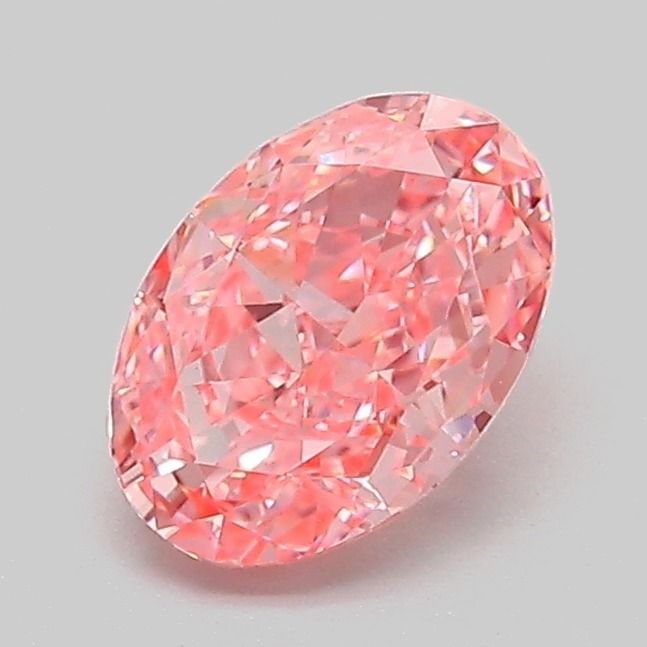 Loose Diamond - OVAL 1.08ct Fancy Vivid Pink VVS2: Loose Diamond - OVAL 1.08ct Fancy Vivid Pink VVS2 Source: This is a real non-mined Diamond that has been grown in a lab Shape: OVAL Carats: 1.08 Color: Fancy Vivid Pink Certification: IGI Video: