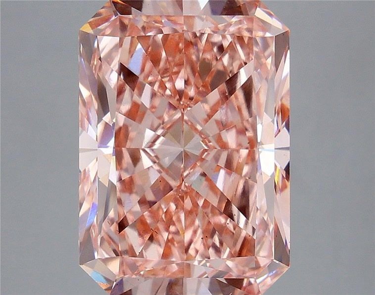 Loose Diamond - RADIANT 10.05ct Fancy Vivid Pink VS2: Loose Diamond - RADIANT 10.05ct Fancy Vivid Pink VS2 Source: This is a real non-mined Diamond that has been grown in a lab Shape: RADIANT Carats: 10.05 Color: Fancy Vivid Pink Certification: IGI