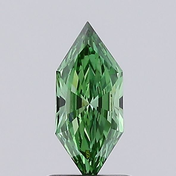 Loose Diamond - HEXAGONAL 0.46ct Fancy Vivid Green VS1 (1 of 1)