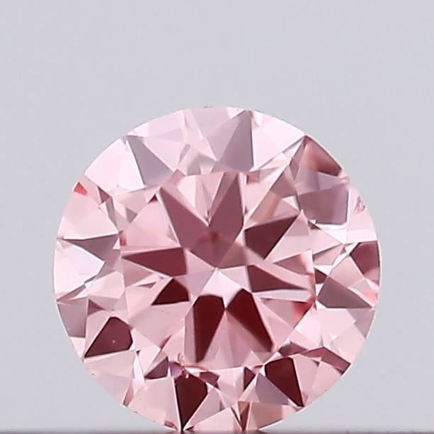 Loose Diamond - ROUND 0.18ct Fancy Vivid Pink VS2 (1 of 1)