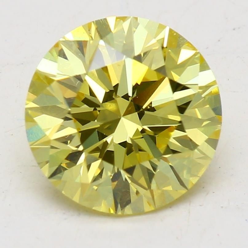 Loose Diamond - ROUND 1.55ct Fancy Intense Yellow VS1 (1 of 1)