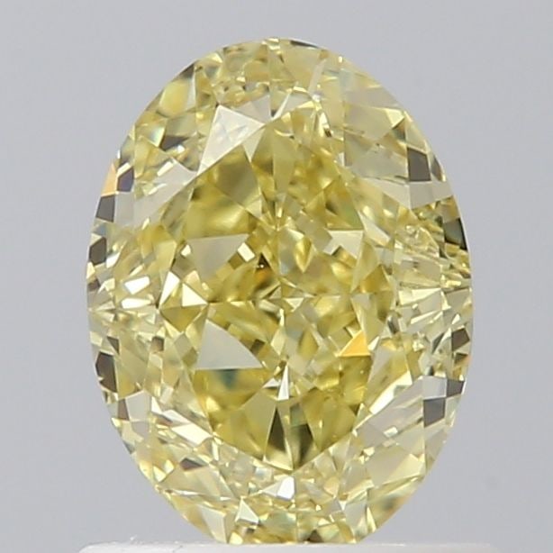 Loose Diamond - OVAL 0.9ct Fancy Intense Yellow VVS1 (1 of 1)