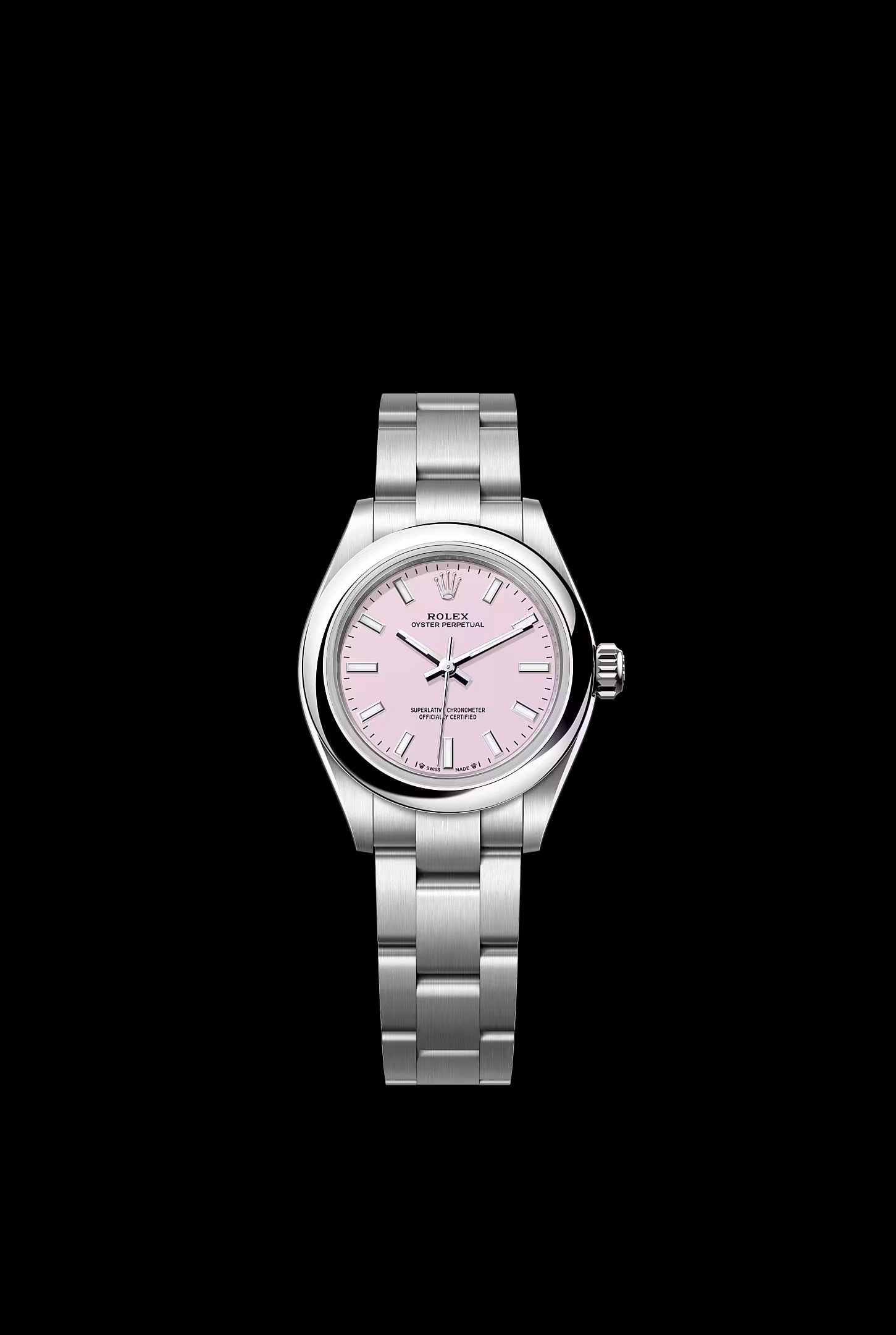 Candy Pink Dial Rolex Oyster Perpetual 28 Ref 276200 New Card 2025 (1 of 6)