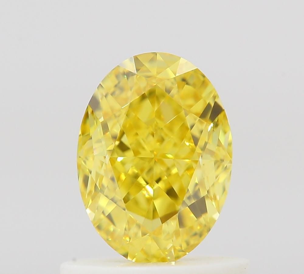 Loose Diamond - OVAL 1.0ct Fancy Vivid Yellow VVS1 (1 of 1)