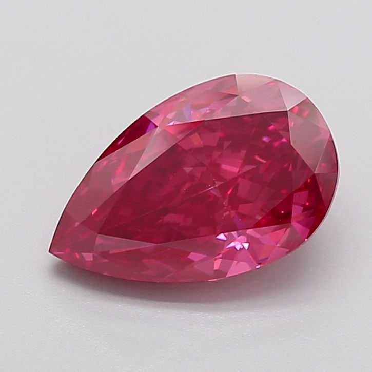 Loose Diamond - PEAR 4.1ct Fancy Vivid Pink VS1 (1 of 1)
